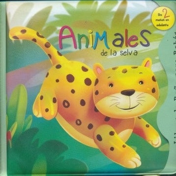 Animales de la selva. Libro de baño para bebés | Silver Dolphin