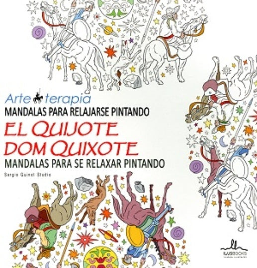 Mandalas para relajarse pintando El Quijote | SERGIO GUINOT STUDIO