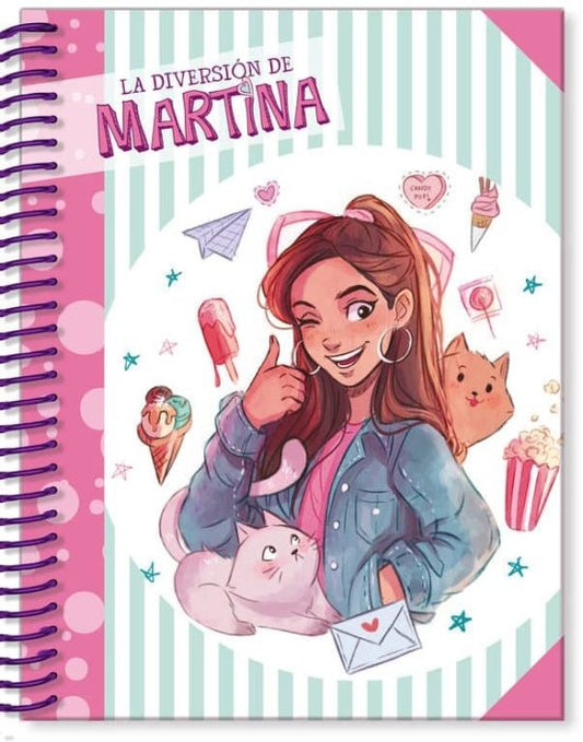 Libreta de La Diversión de Martina (rosa) | MARTINA D ANTIOCHIA