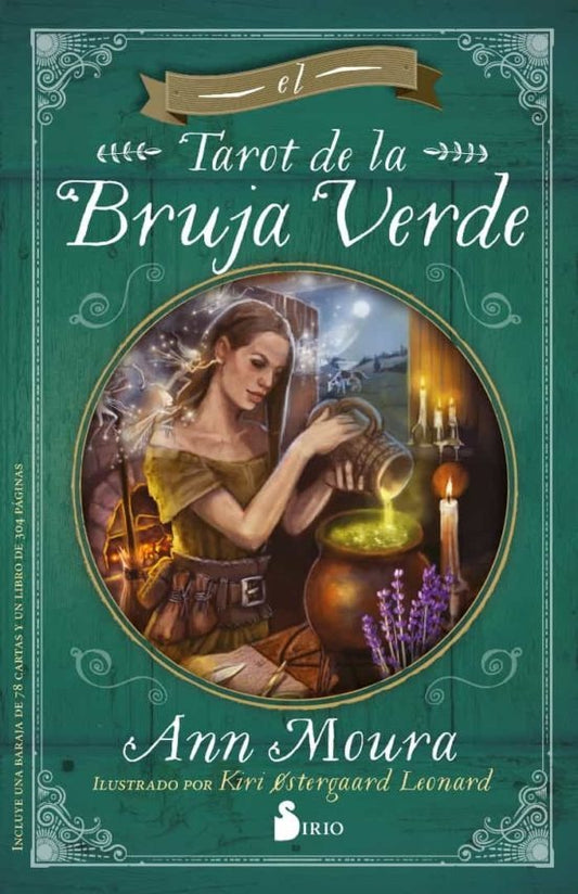 El Tarot de la Bruja Verde (Libro + cartas) | Ann Moura