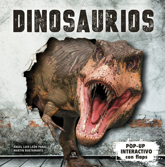 Dinosaurios.  POP UP INTERACTIVO con FLAPS | Ángel Luis León Panal