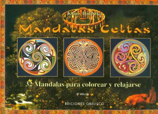 Mandalas celtas. 32 mandalas para colorear y relajarse | KLAUS HOLITZKA