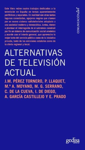 Alternativas a la televisión actual | A.A.V.V.