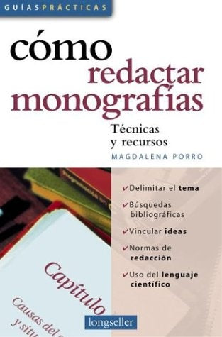 Cómo redactar monografías | MAGDALENA PORRO