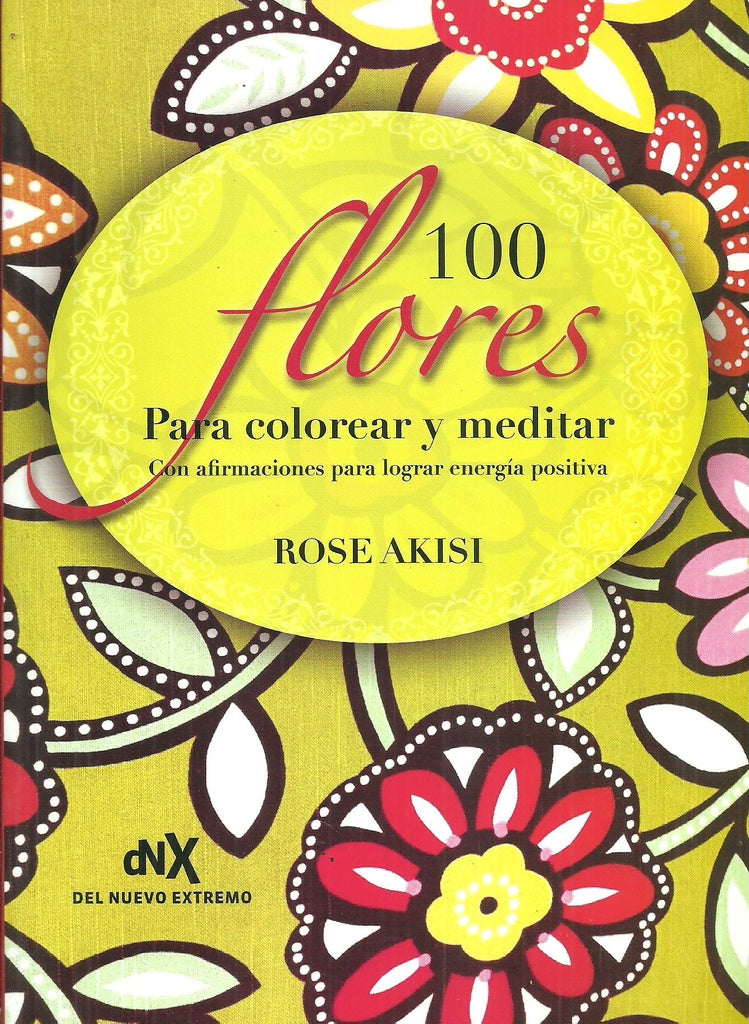100 flores para colorear | ROSE AKISI