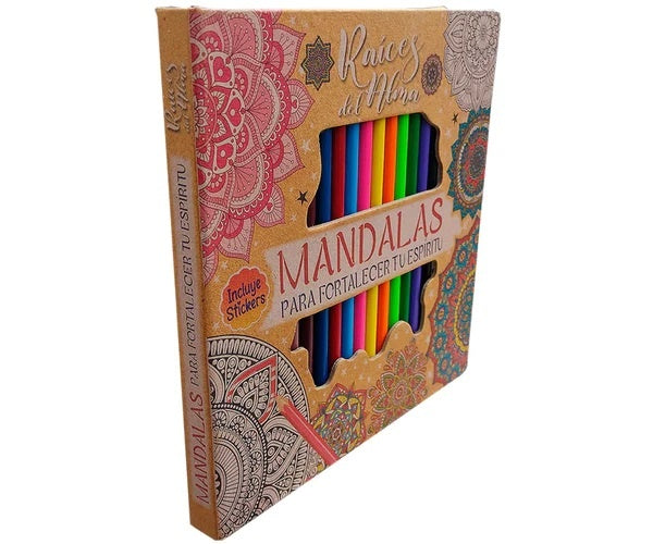 Raíces del alma: Mandalas para fortalecer tu espíritu | Latinbooks