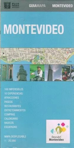 Guía mapa Montevideo | Flor negra ediciones