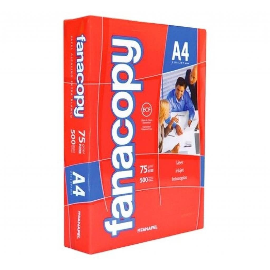 Resma de hojas A4 Fanacopy 500 hojas | PAPELERÍA