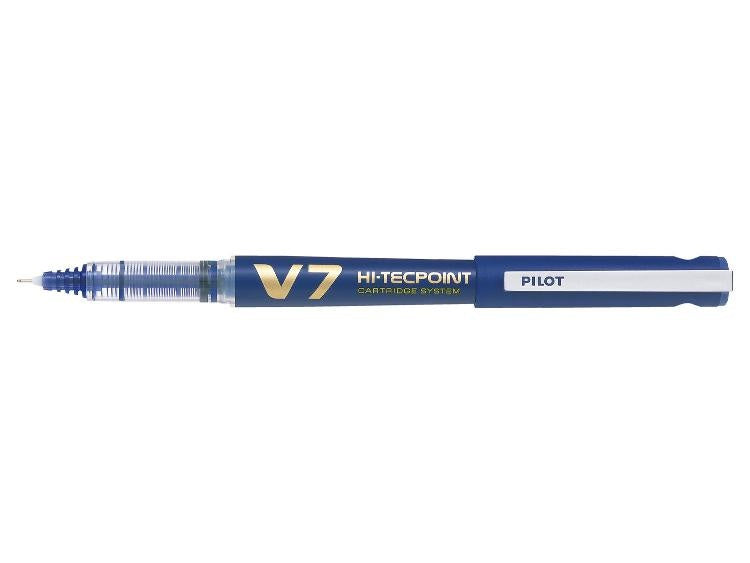 Lapicera azul Pilot V7 Hi-Tecpoint 0.7 mm sistema de cartucho (Begreen)
| PAPELERÍA