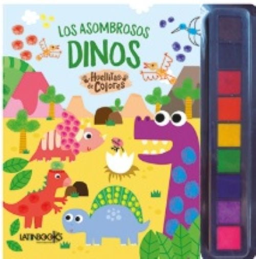 Huellitas de colores: Los asombrosos Dinos | Varios autores