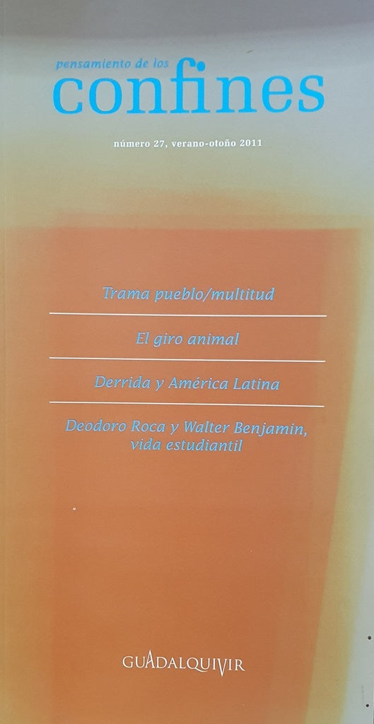 Pensamiento de los confines Nº27 | Varios autores