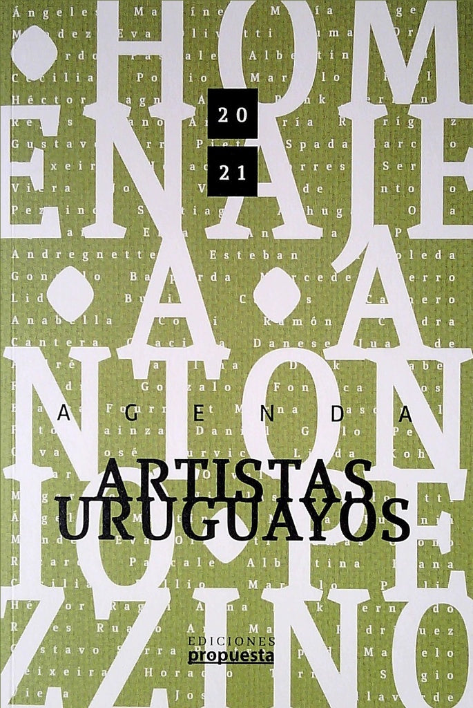 AGENDA 2021 ARTISTAS URUGUAYOS