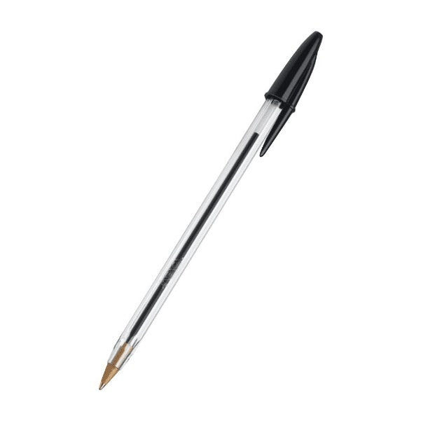 Bolígrafo Bic Cristal Negro x 1 | PAPELERÍA