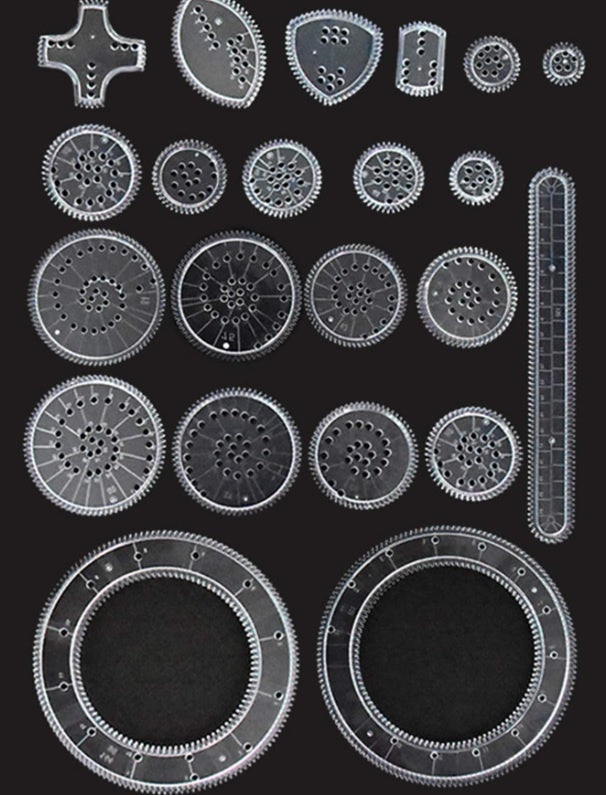 Kit de diseño espirógrafo con 22 piezas plásticas
| PAPELERÍA