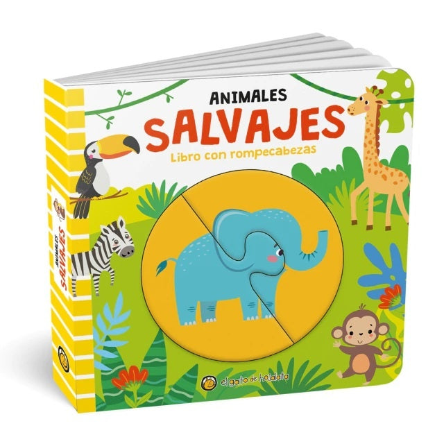 Animales de la selva - Juego y Descubro | Varios autores