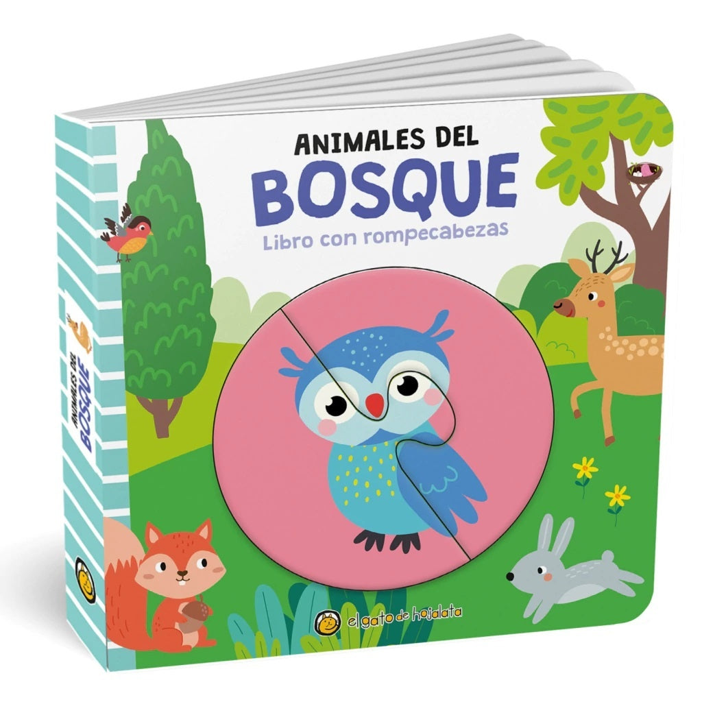 Animales del bosque - Juego y Descubro | Varios autores
