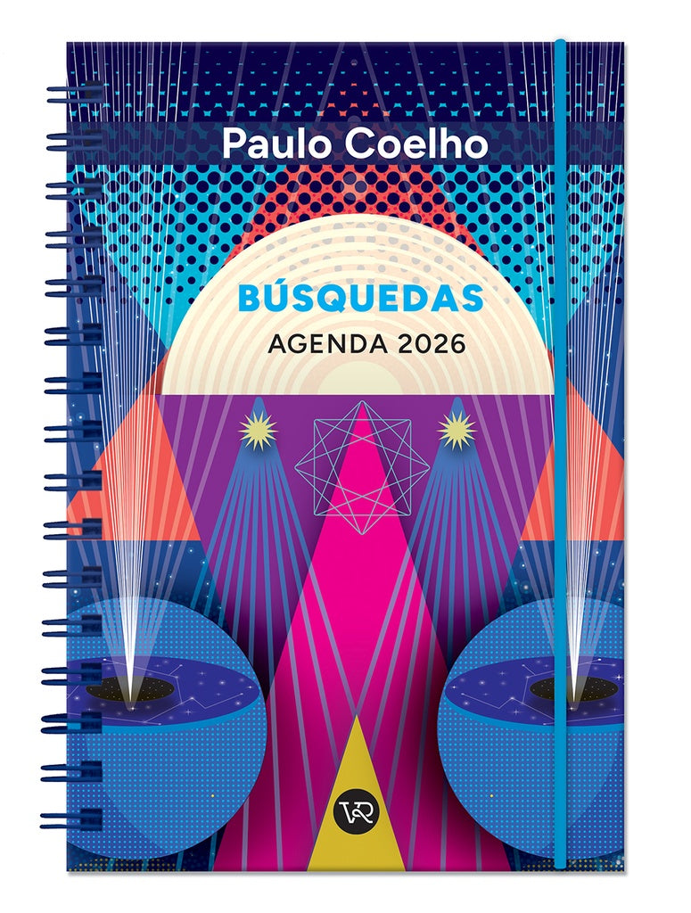 Agenda Paulo Coelho 2026 anillada: Busquedas (Cyan) | PAULO COELHO