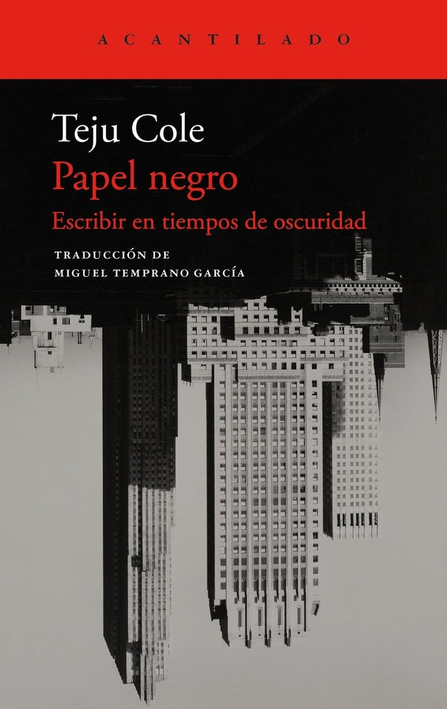 PAPEL NEGRO | TEJU COLE