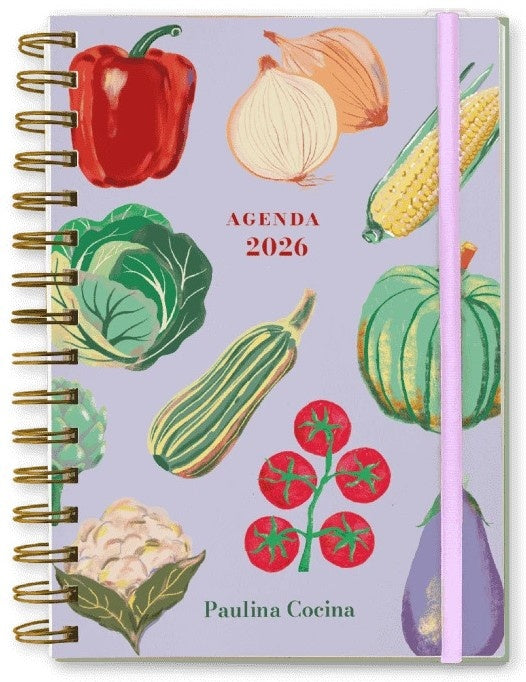 Agenda 2026. Paulina Cocina. Vegetales
| PAULINA COCINA
