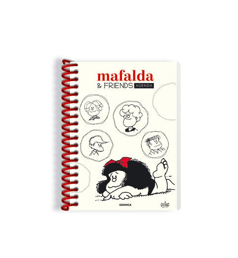AGENDA MAFALDA & FRIENDS. PEPRPETUA BLANCA | (QUINO) JOAQUÍN SALVADOR LAVADO TEJÓN