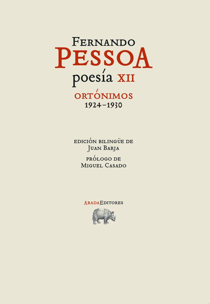 POESÍA XII. ORTÓNIMOS (1924-1930) | FERNANDO PESSOA