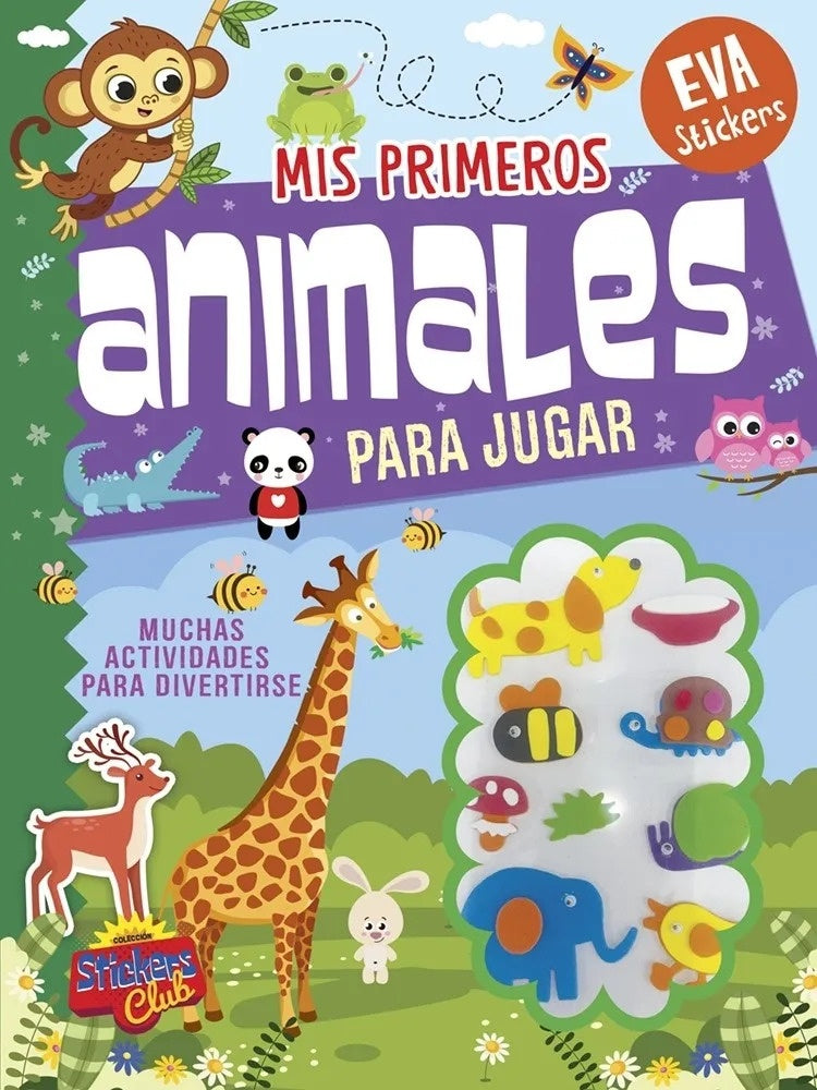 Sticker EVA :Mis Primeros Animales para jugar | SIN ASIGNAR