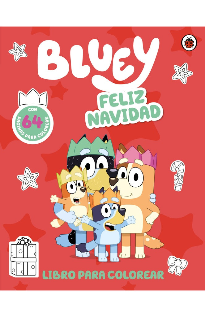 BLUEY. FELIZ NAVIDAD PARA COLOREAR | LADYBIRD BOOKS