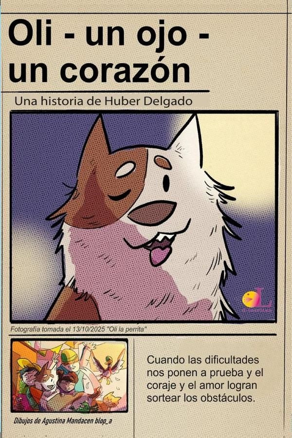 Oli - un ojo, un corazón - | Huber Delgado