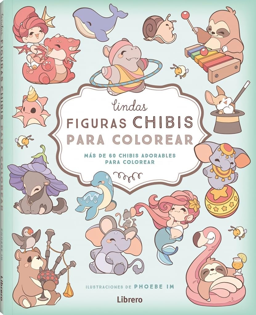 LINDAS FIGURAS CHIBIS PARA COLOREAR | (BOBBLEJOT) PHOEBE HO | (BOBBLEJOT) JOSHUA HO