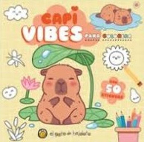 CAPI PARA COLOREAR-CAPI VIBES | Editorial Guadal S.A.