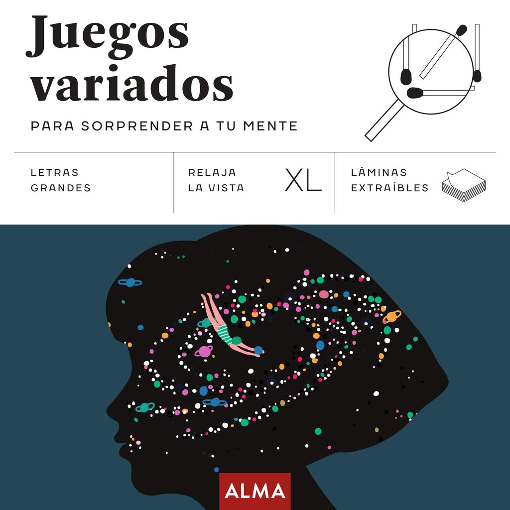 Juegos variados para sorprender a tu mente | Varios autores