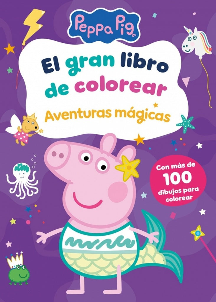 PEPPA PIG. GRAN LIBRO COLOREAR. AV MAGIC | Hasbro