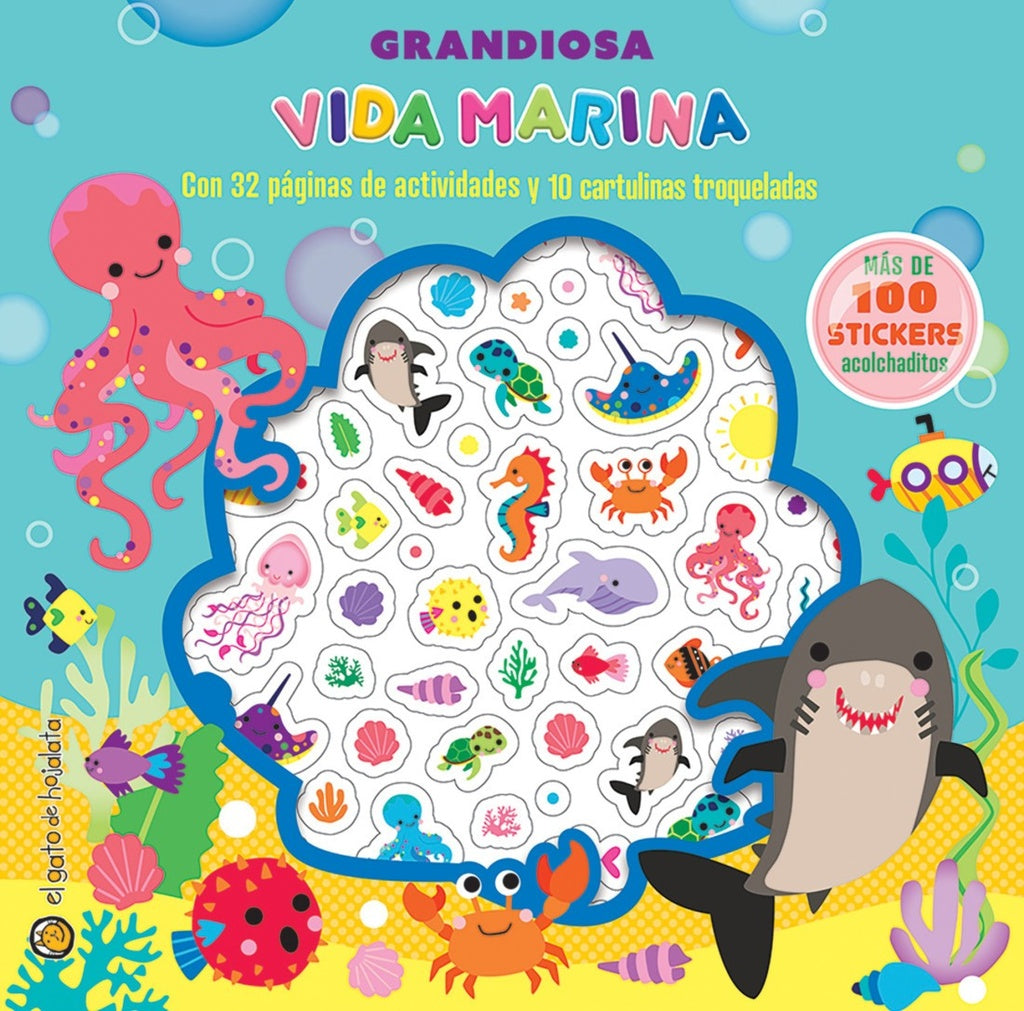 ACOLCHADITAS-GRANDIOSA VIDA MARINA | Editorial Guadal S.A.