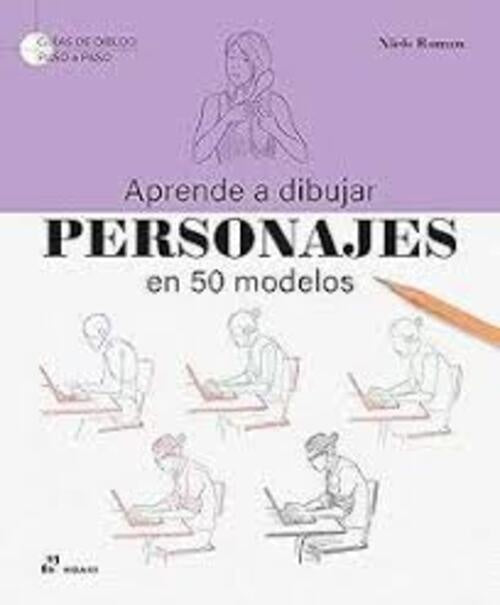 Aprende a dibujar personajes en 50 modelos | Niels Roman