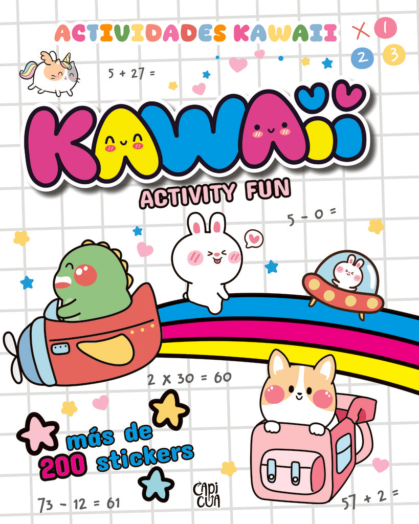 Actividades kawaii - activity fun | Varios autores