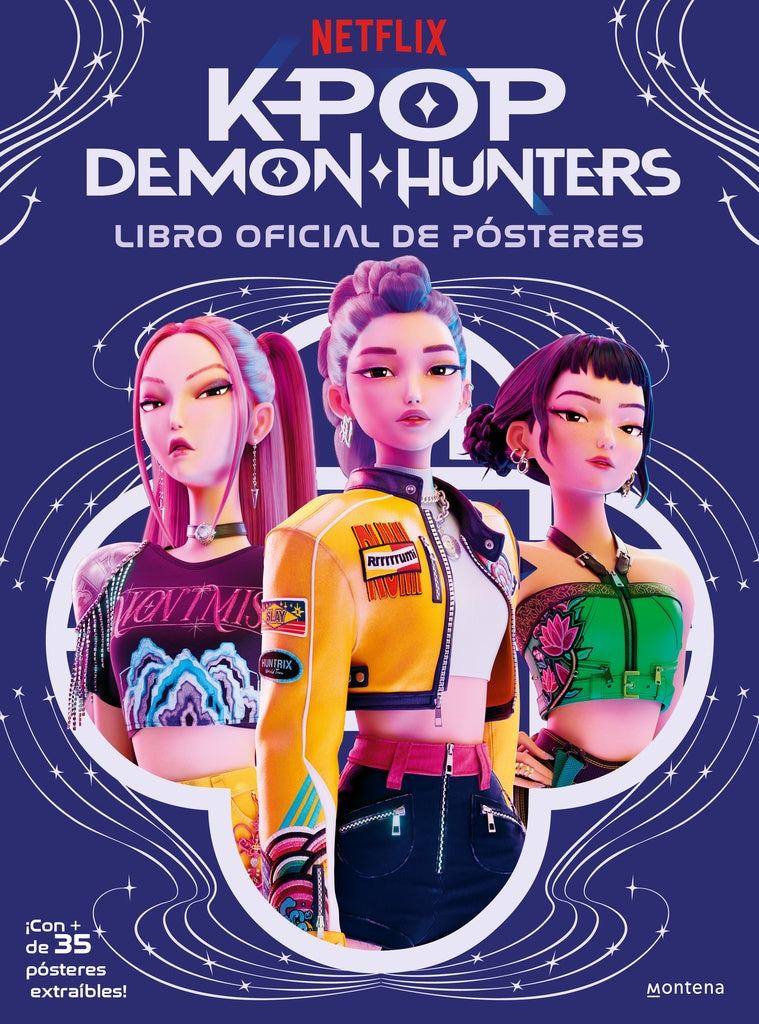 KPOP DEMON HUNTERS: POSTER BOOK | HUNTRIX