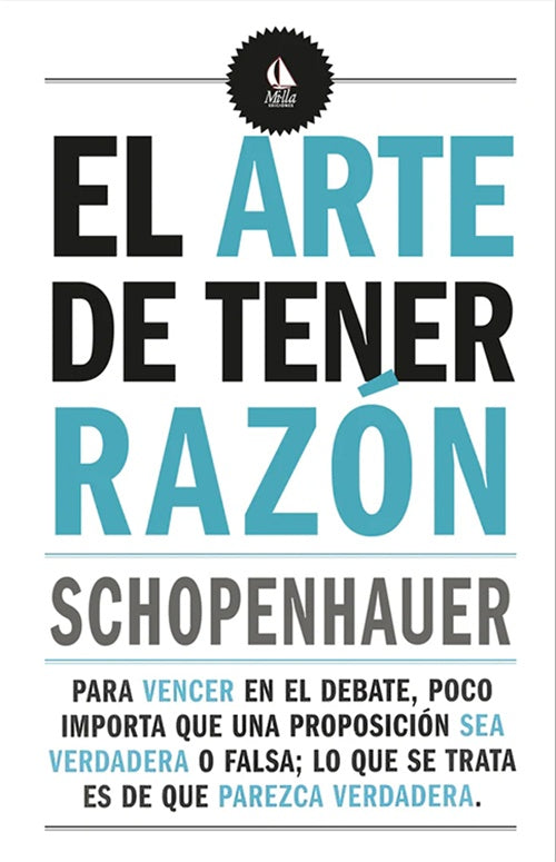 ARTE DE TENER RAZON, EL | Arthur Schopenhauer