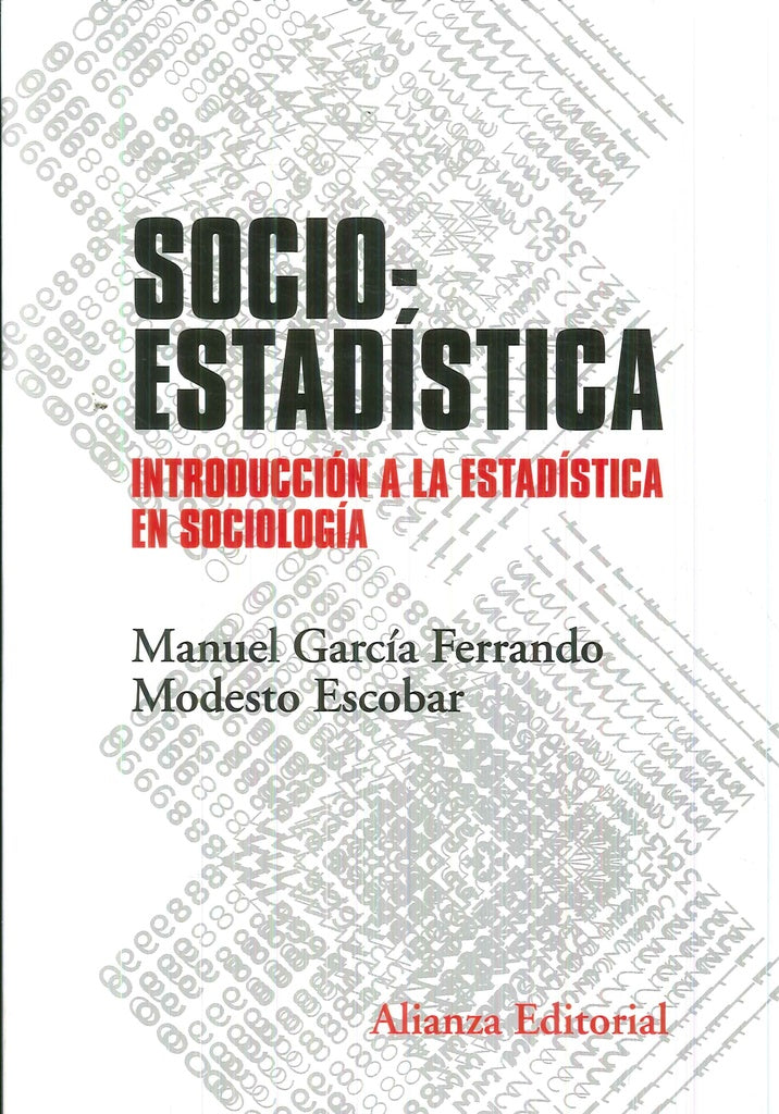 SOCIOESTADISTICA | MANUEL/ESCOBAR MODESTO GARCIA FERRANDO
