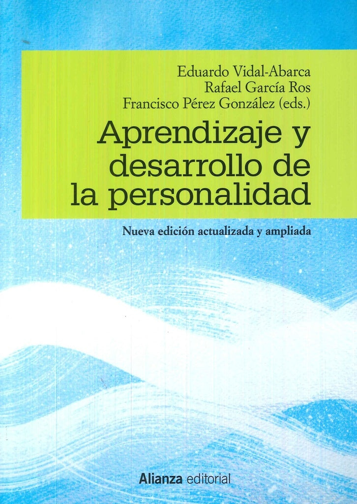 APRENDIZAJE Y DESARROLLO DE LA PERSONALIDAD | EDUARDO/GARCIA ROS RAFAEL VIDAL-ABARCA