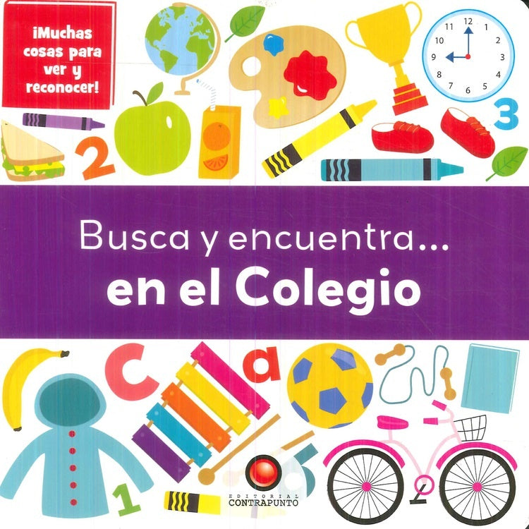 Busca y encuentra - En el colegio | Contrapunto