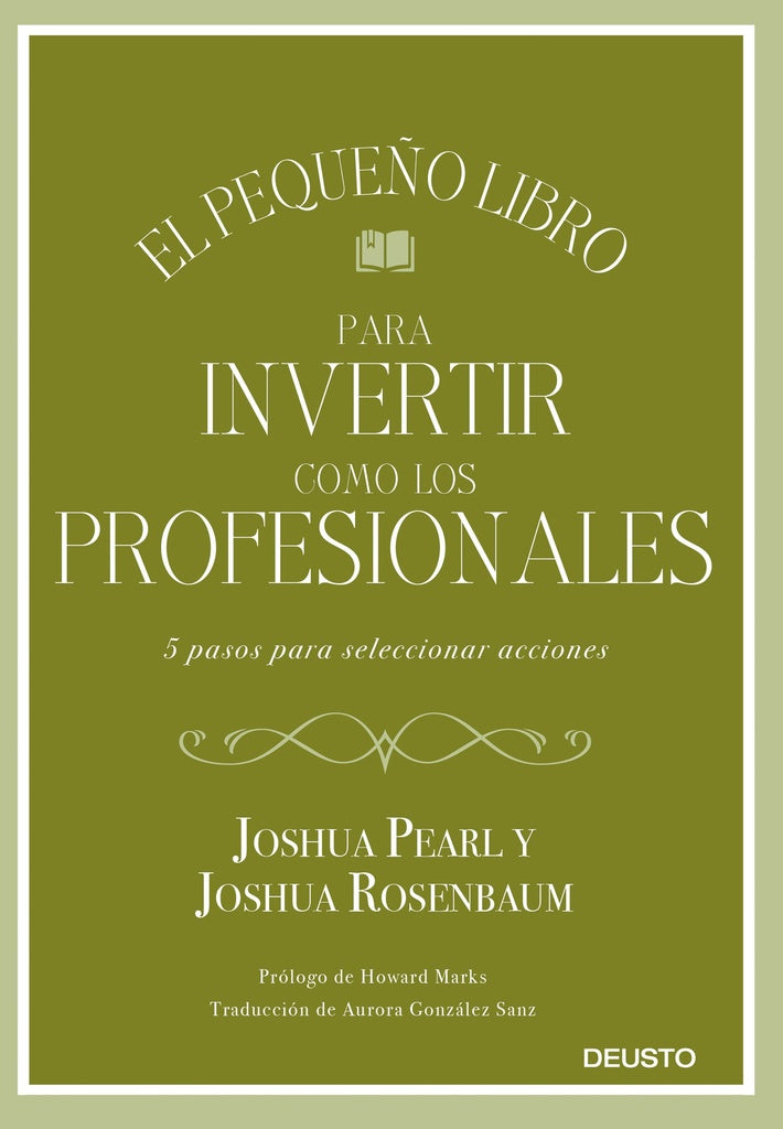 EL PEQUEÑO LIBRO PARA INVERTIR COMO LOS PROFESIONALES | JOSHUA PEARL Y JOSHUA ROSENBAUM