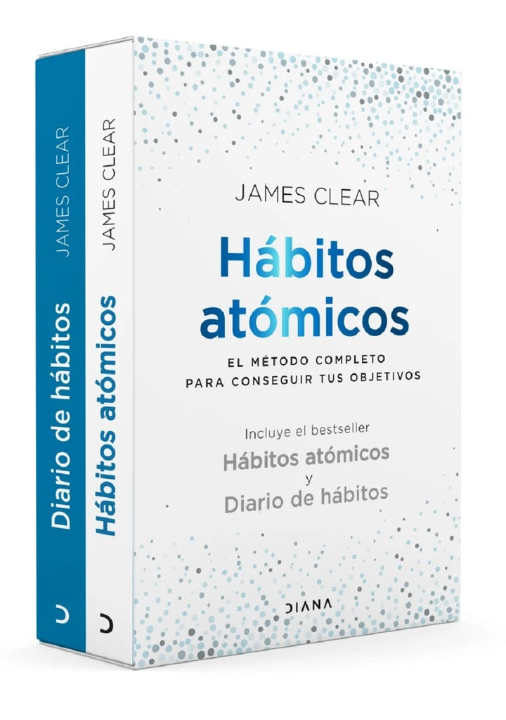 NUEVO ESTUCHE HABITOS ATOMICOS + DIARIO DE HABITOS | James Clear