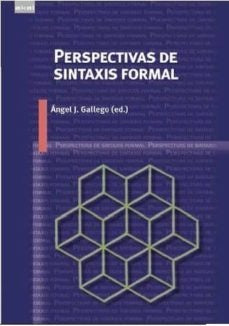 PERSPECTIVAS DE SINTAXIS FORMAL | GALLEGOANGEL J