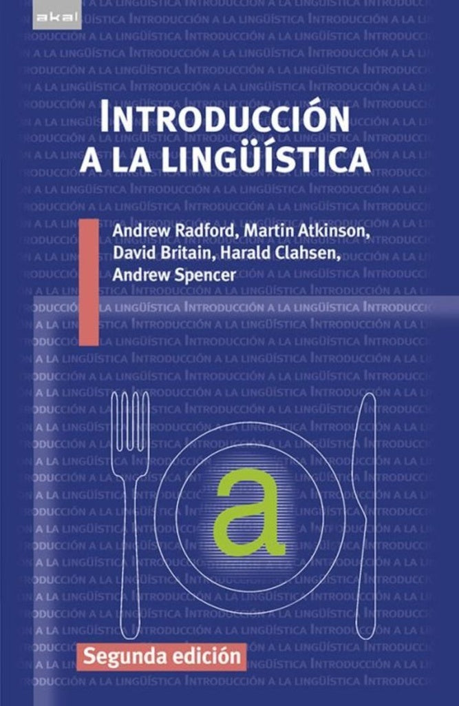 INTRODUCCION A LA LINGUISTICA | AAVV (alemanes)