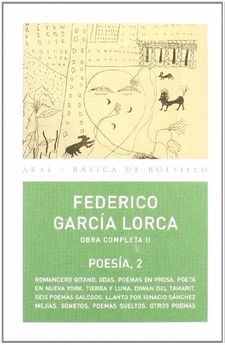 OBRA COMPLETA II POESIA 2 | FEDERICO GARCIA LORCA