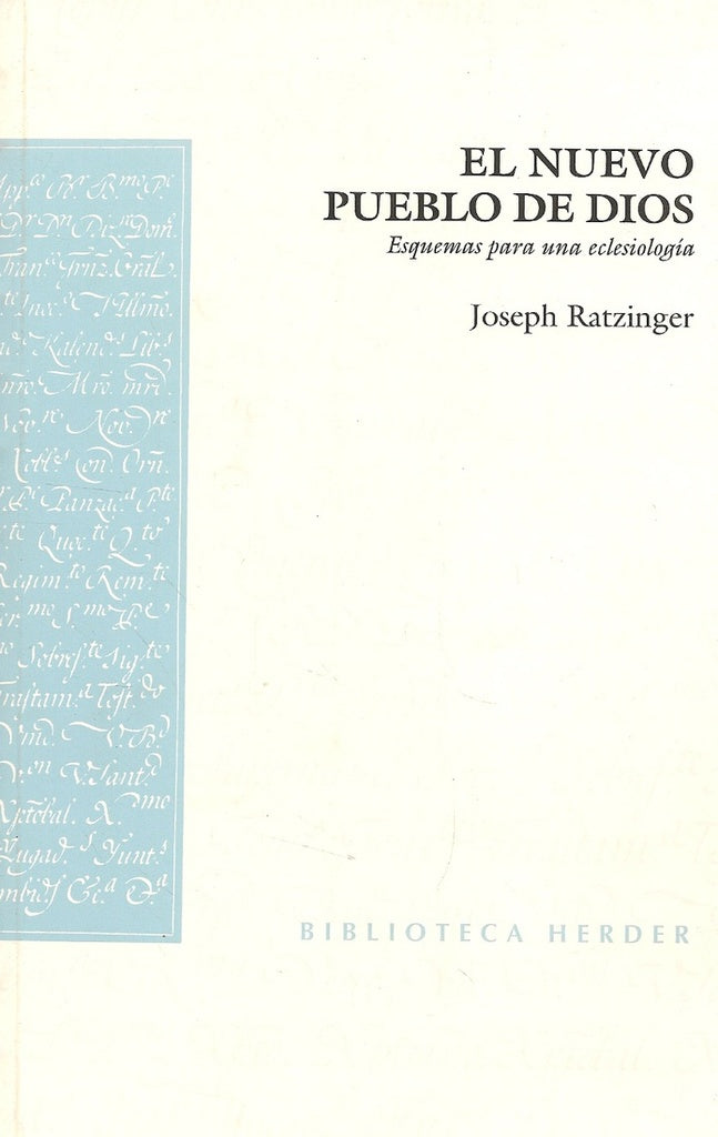 NUEVO PUEBLO DE DIOS,EL | RATZINGERJOSEPH