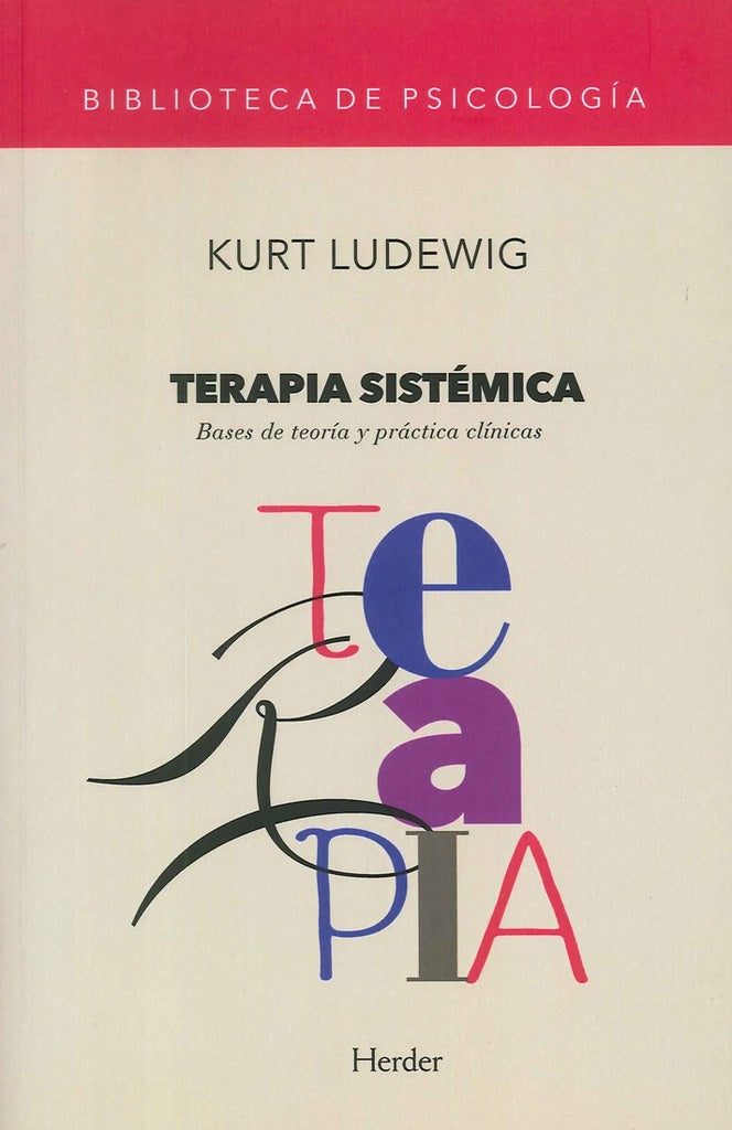 TERAPIA SISTEMATICA | LUDEWING