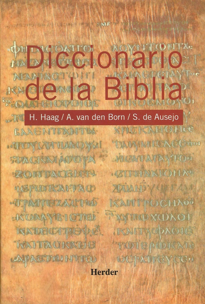 DIC,DE LA BIBLIA | HAAG