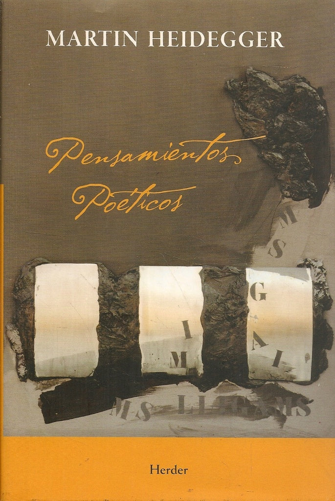 PENSAMIENTOS POETICOS | HEIDEGGERMARTIN