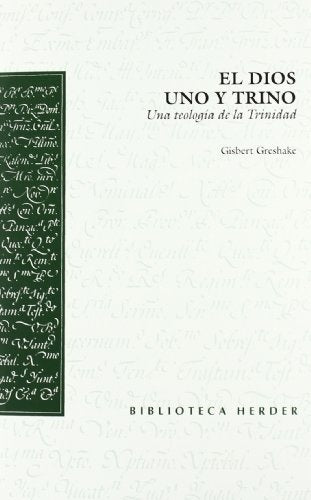 DIOS UNO Y TRINO,EL | GRESHAKE GISBERT